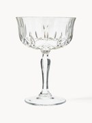 Set di 6 coppe champagne con motiv in rilievo Opera