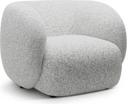 Poltrona grigio chiaro Kate – Micadoni