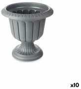 Vaso Calice Antracite Plastica 35 x 34,7 x 35 cm (10 Unità)