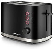 Niceboy ION Cruncher C3 - Tostapane a due fori e tostatore 870W/230V nero