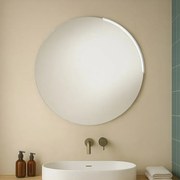 Specchio bagno rotondo con luce a led integrata da 70cm