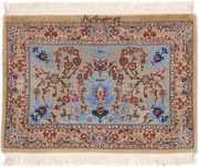 Isfahan Tappeto 110 x 80 Giallo (Iran) Annodato A Mano