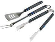 Set utensili per barbecue pz.3 con manici allungabili in bachelite - set pz.3 1 pezzi Campingaz