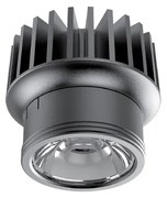 Faretto Incasso Dynamic Alluminio Nero Led 10W 2700K Luce Calda