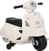 Piaggio Mini Vespa GTS Elettrica 6V per Bambini Bianca...