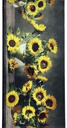 Passatoia cucina Kuki con stampa girasoli h. 52 cm