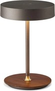 Halo Design 745791 - Lampada LED dimmerabile ricaricabile ON THE MOVE LED/2,5W/4000 mAh grigio/legno