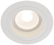 Faretto Da Incasso Moderno Atom Alto Alluminio Bianco 1 Luce