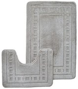 Tappetini da bagno grigi in set da 2 pezzi Armoni - Catherine Lansfield