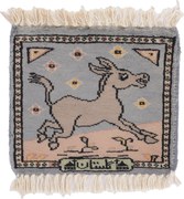 Bokhara Tappeto 30x30 (Pakistan) Annodato A Mano