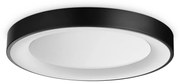 Plafoniera Contemporanea Planet Metallo Nero Led Integrato 28W 3000K Ip20