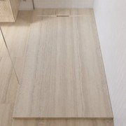 Piatto doccia SENSEA in composito minerale di resina gelificata Neo beige L 90 x L 170 x H 3.2 cm opaco