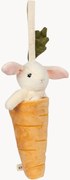 Carota di peluche con attività