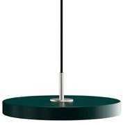 UMAGE - Asteria Mini Lampada a Sospensione Forest Green/Top Acciaio UMAGE