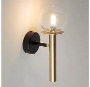 Applique DAISY 1xG9/12W/230V oro/nero/limpido