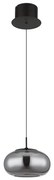 Globo 15744H - Lampadario LED a sospensione con filo QUINTARA LED/6W/230V nero