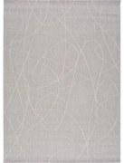 Tappeto grigio per esterni , 135 x 190 cm Hibis Line - Universal