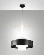 Loto lampadario a sospensione antracite 1 luce attacco e27  in meta...