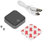 Placca singola doppia per presa della luce, interruttore Surround Finger Plate Acrilico (bianco, singolo