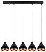 Lampadario su filo YILDO 5xE27/40W/230V