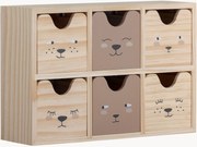 Armadietto per bambini in legno di pino Calle