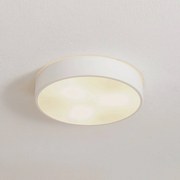 Plafoniera Cleo 400 TEMAR LIGHTING, dimmerabile, Bianco / Opale, Soggiorno / Sala da pranzo, Metallo, Moderno, Plafoniera