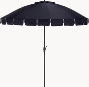 Ombrellone rotondo con manovella Panza, Ø 252 cm