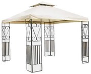 MARICA - gazebo da giardino in acciaio