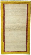 Gabbeh Tappeto persiano 200x110 Beige (Iran) Annodato A Mano