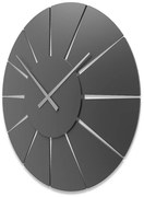 CalleaDesign Orologio da parete grande EXTREME L D. 100 cm nero