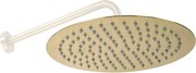 Soffione doccia Rea Gold Brush 25cm