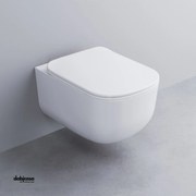 Ceramica Cielo "Era" Wc Sospeso Bianco Lucido Senza Brida