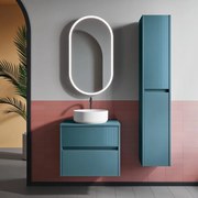 Mobile da bagno sotto lavabo Niwa rovere chiaro L 60 x H 52 x P 46 cm, lavabo non incluso