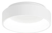 Plafoniera Moderna Ziggy Metallo Bianco Led 22W 3000K Luce Calda