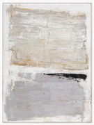 Quadro su tela dipinto a mano con cornice in legno Scenario