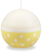 Candela bianco-gialla, durata di combustione 22 h Sweetness - Unipar