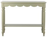 Tavolo consolle verde chiaro in pino massiccio 36x106 cm Salla – Bloomingville