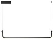 Lampadario LED a sospensione con filo LED/12W/230V 4000K 90 cm nero