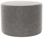 Pouf RABO Ø 58 cm grigio