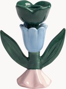 Portacandele dipinto a mano Blume