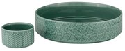 Set di 2 ciotole in porcellana turchese ø 30 cm Heath Jade - Ladelle