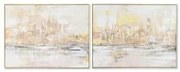 Quadro DKD Home Decor 80 x 3,5 x 60 cm New York Loft (2 Unità)