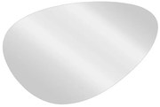 Specchio con illuminazione integrata bagno irregolare SENSEA L 120 x H 80 x P 3 cm grigio / argento
