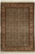 Herati Tappeto orientale 120x180 Verde (Indian) Annodato A Mano