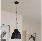 Eglo 900158 - Lampadario a sospensione con filo CAMASCA 1xE27/40W/230V nero