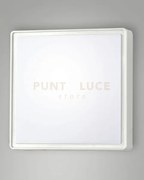 Oban plafoniera bianca 2 luci attacco e27 l.30x30cm ip65