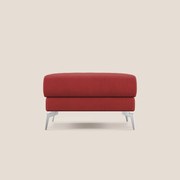 Star Pouf con piedini alti in tessuto impermeabile T02 rosso