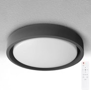 Brilagi - Lampada dimmerabile MATTEO LED/48W/230V 3000-6500K Ø 41 cm nero + telecomando