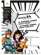 Artissimo - fogli layout A4 + texture - Manga