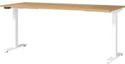 Tavolo da lavoro con altezza regolabile elettricamente e piano in rovere 80x180 cm Jet - Germania